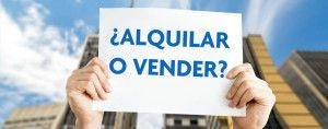 Vender o alquilar